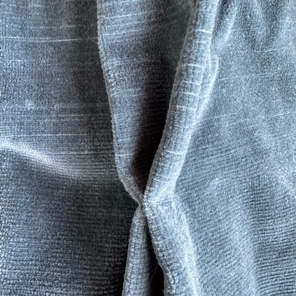 Restoration Hardware velvet drapes